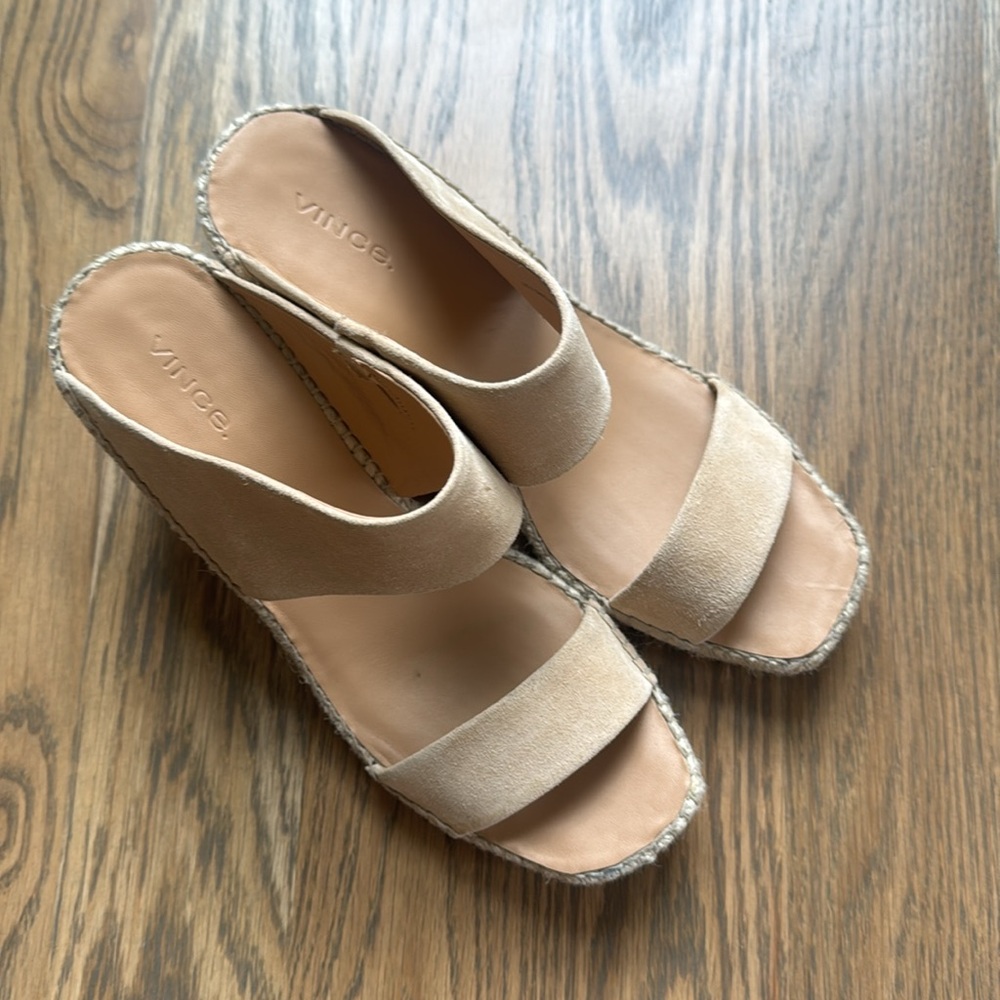 Vince Greta Wedge Slip On Espadrille size us 9,5 - Picture 8 of 10